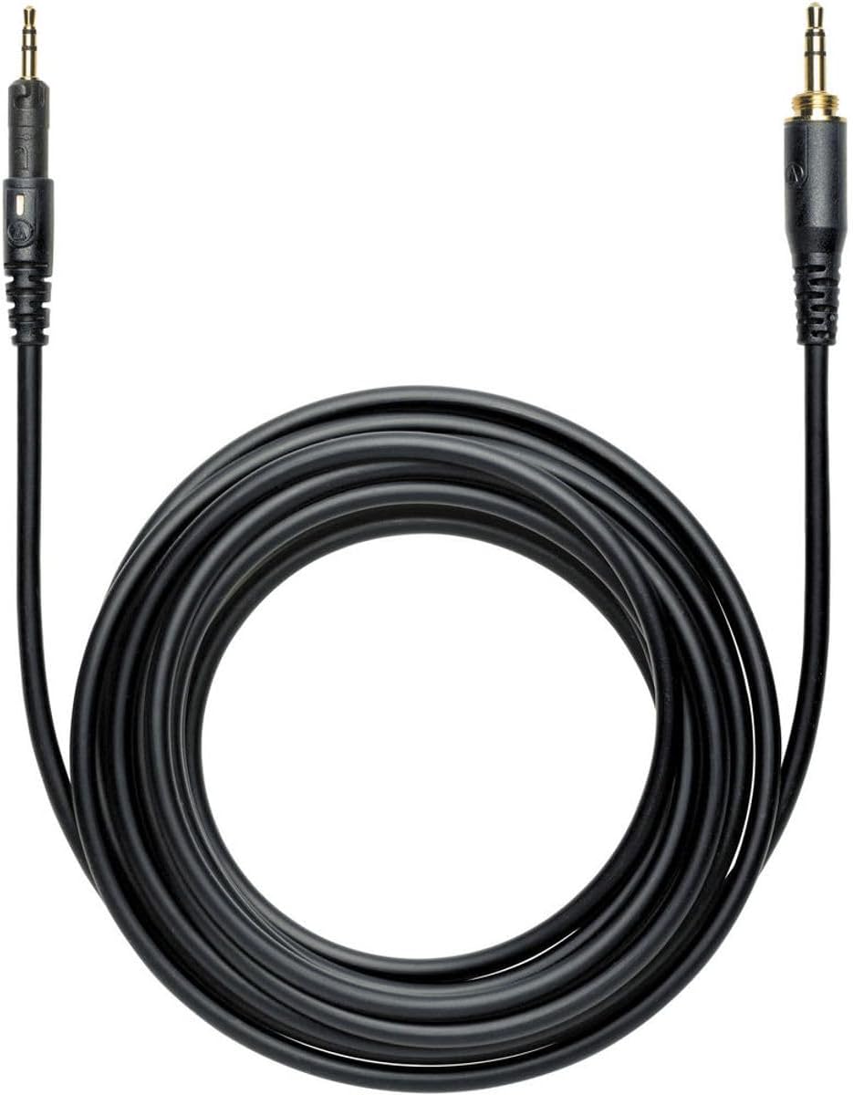 Audio-Technica ATH-M50x Headphones, Bundle with Earpads