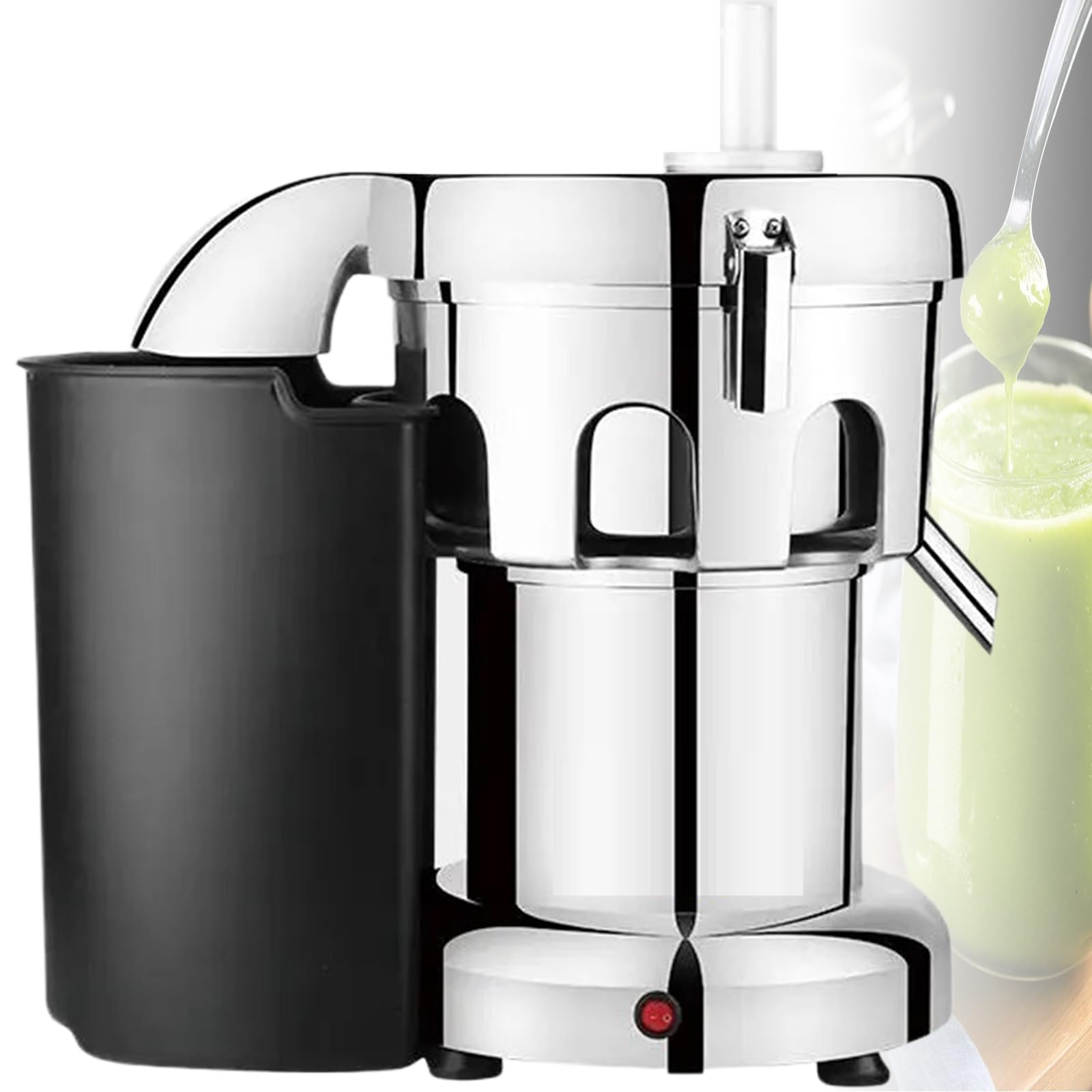 Sjyclaviger Electric Fruit and Vegetables Juice Maker, Juicer Machine,Low Noise, Juicer Machine, Extractor Juice Press Machine 2800r/Min 370w/550w B-2