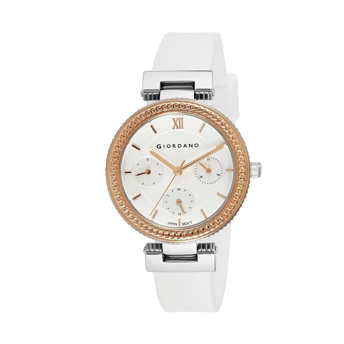 Giordano Analog White Dial Womens Watch-2937-05 (B07GW52PGN) Amazon Price History, Amazon Price Tracker