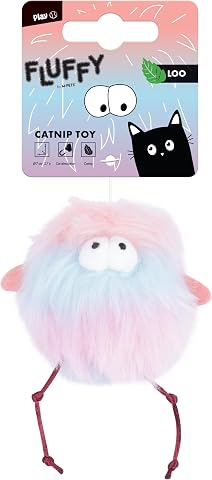 M-Pets Fluffy Loo Catnipli Kedi Oyuncağı Multicolor