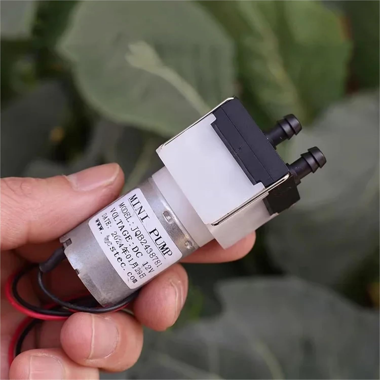 JQB2438 Miniature 28mm Diaphragm Vacuum Air/Oxygen Pump 9V-15V 12V Negative Pressure Suction for DIY Aquarium Fish Tank