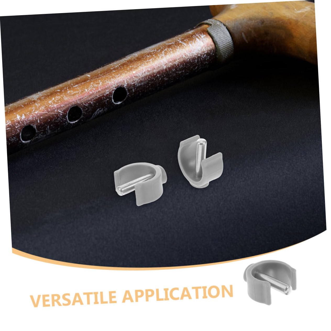 FRCOLOR Uchwyt Na Laskę Do Stołu 4 Szt Akcesoria Do Kul Klamra Zaciski Pasek Na Laskę Klipsy Blokujące Laskę Uchwyt Na