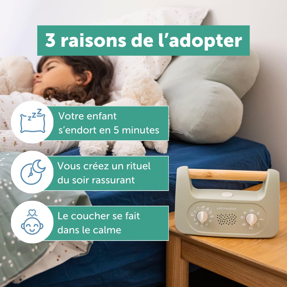 Morphée My Little Morphée - La Boîte à Histoire qui Révolutionne le Sommeil des Enfants - 700.000 clients (Français, Anglais, Espagnol, Catalan)