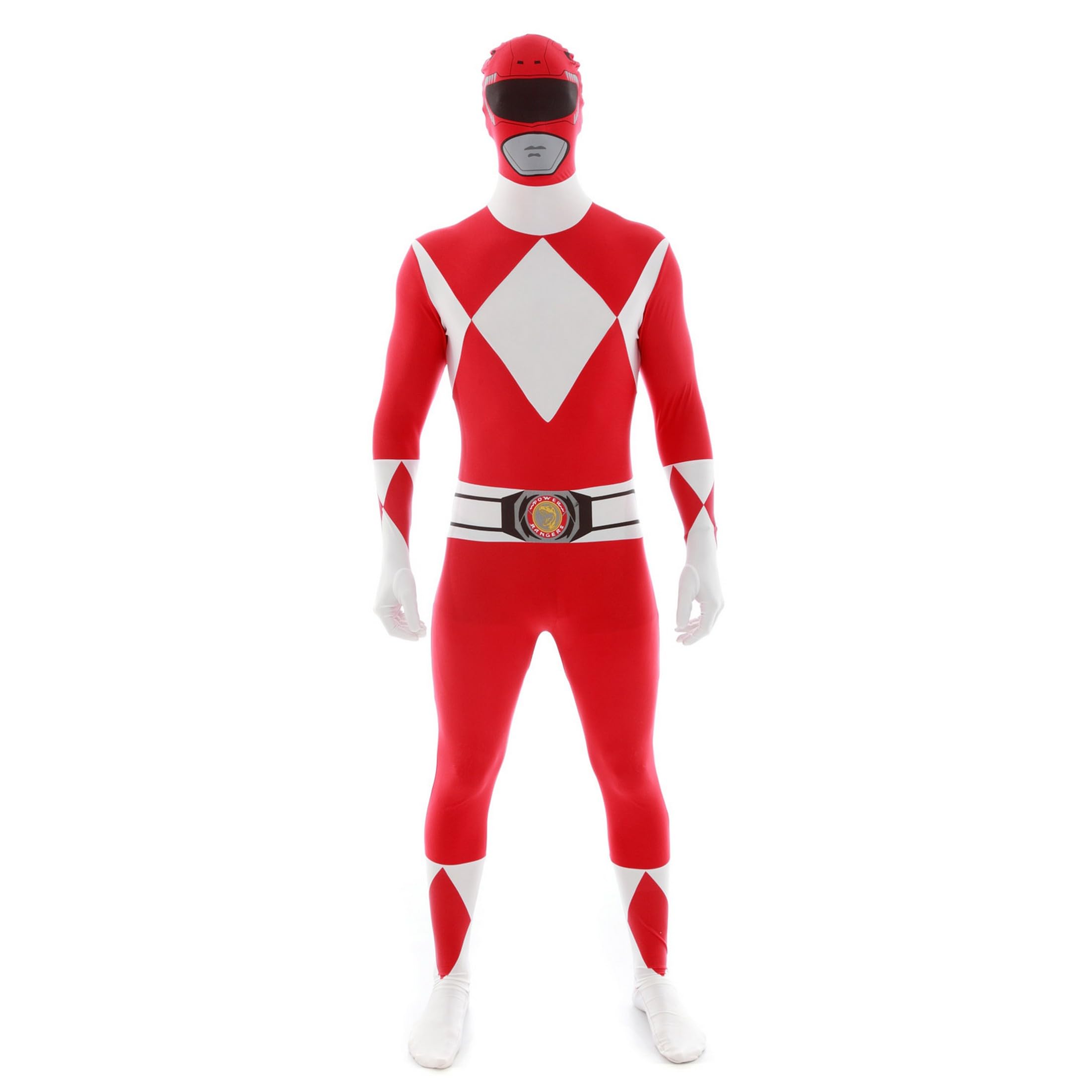 Morphsuits Power Rangers Costume, Power Ranger Costumes Adult, Red Power Ranger Costumes, Mens Power Ranger Costume Adult