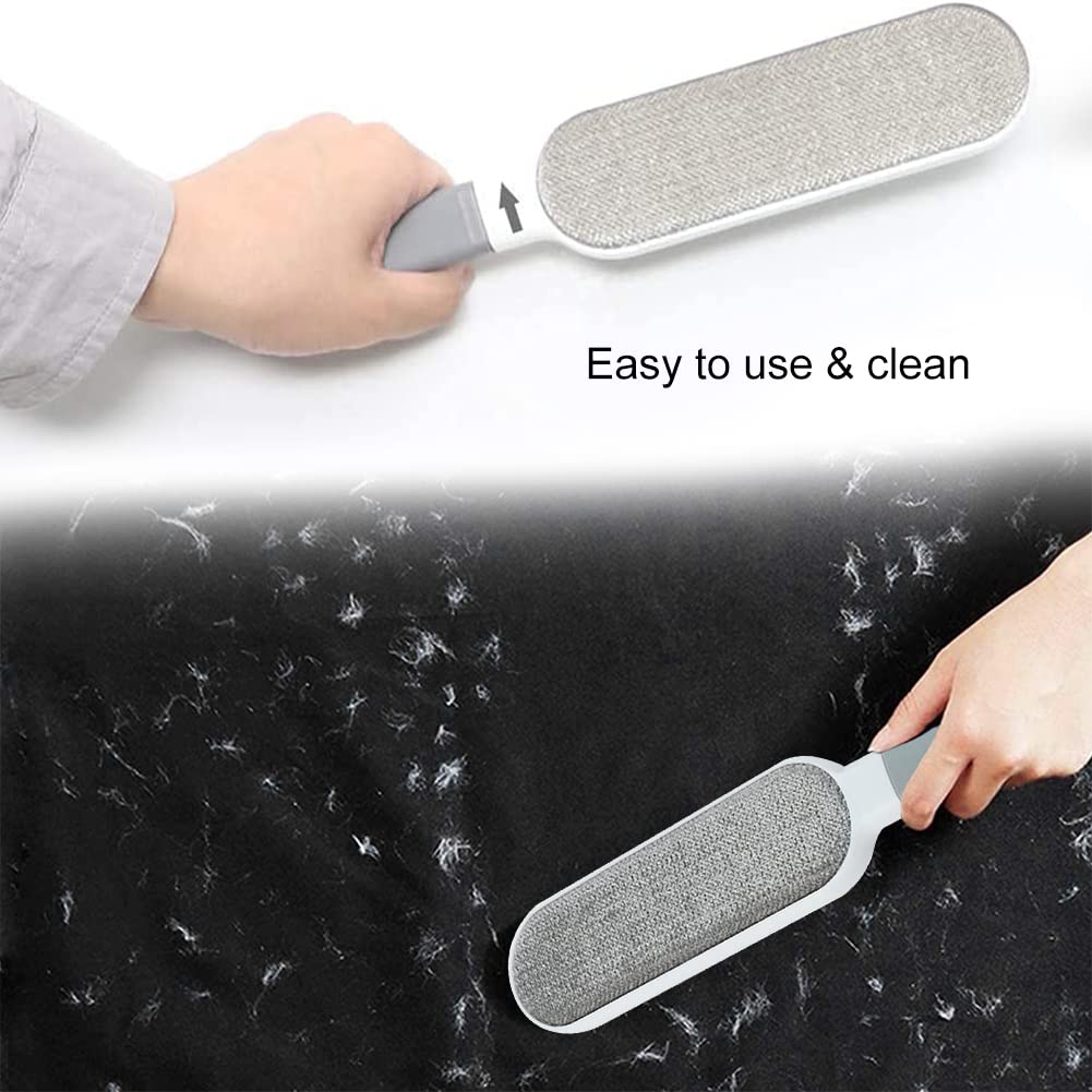 Spazzola Elettrostatica Per Pel&igrave; - Bifacciale, Estraibile, Per Vestiti E Divani