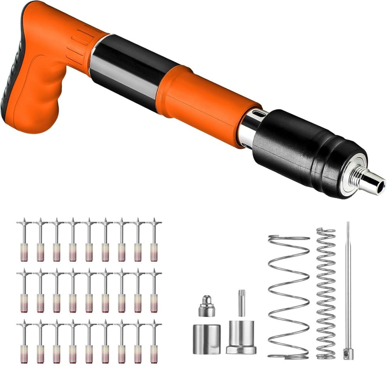 Drivanto Manual Steel Nail Gun Tool | Mini Nail Fixation Tool | Portable Mini Nail Shooting Machine | Nail Wall Fixing Tool | Household Woodworking Accessories with 12 Nail (Multicolor) (B0DGCW36HF) Amazon Price History, Amazon Price Tracker