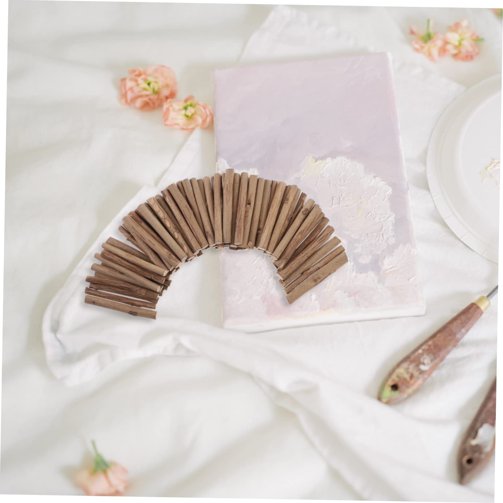 DIY Holzstäbe Bastelset - Kleine Rundhölzer Für Modellbau & Handwerk