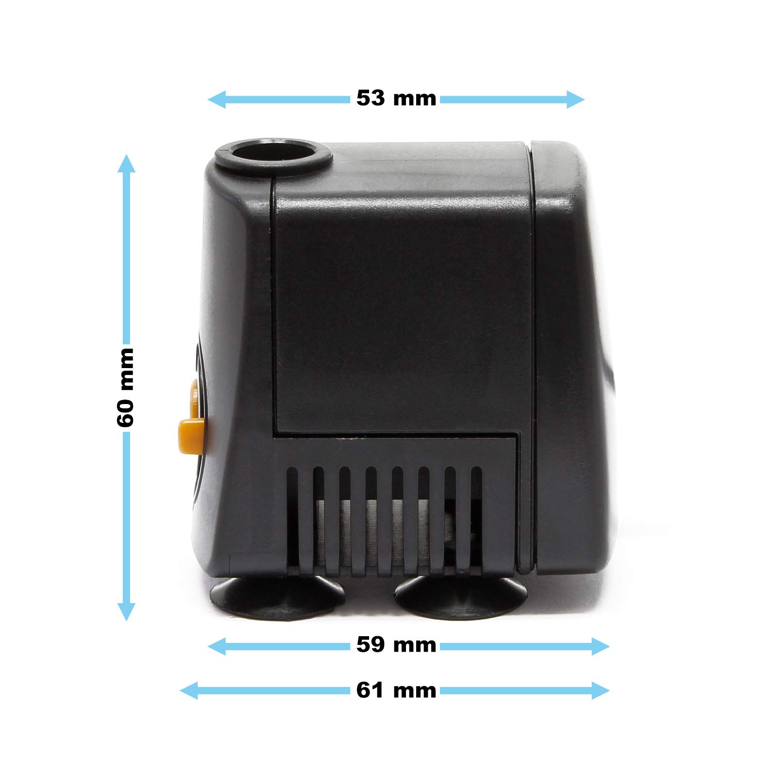 SunSun HJ-531 ECO Mini Pompe à eau 300l/h 5W Pompe d’aquarium Économie d'énergie Débit réglable Moteur silencieux Eau douce Eau salée Étang Aquariophilie