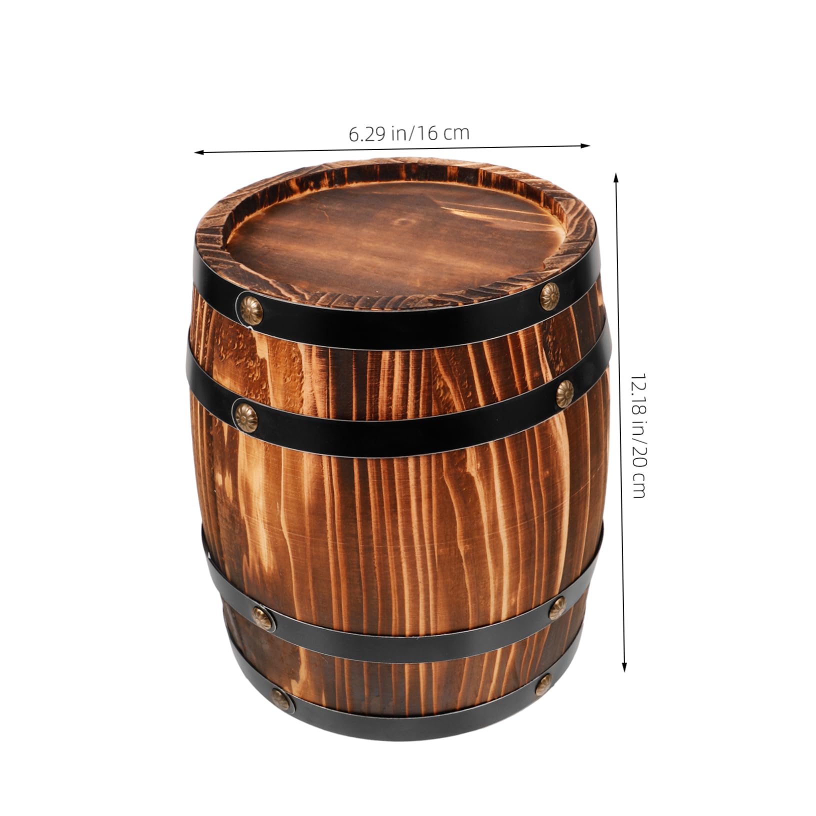 ABOOFAN 1pezzi Botte Antica Per Vino e Birra Contenitore Decorativo Per