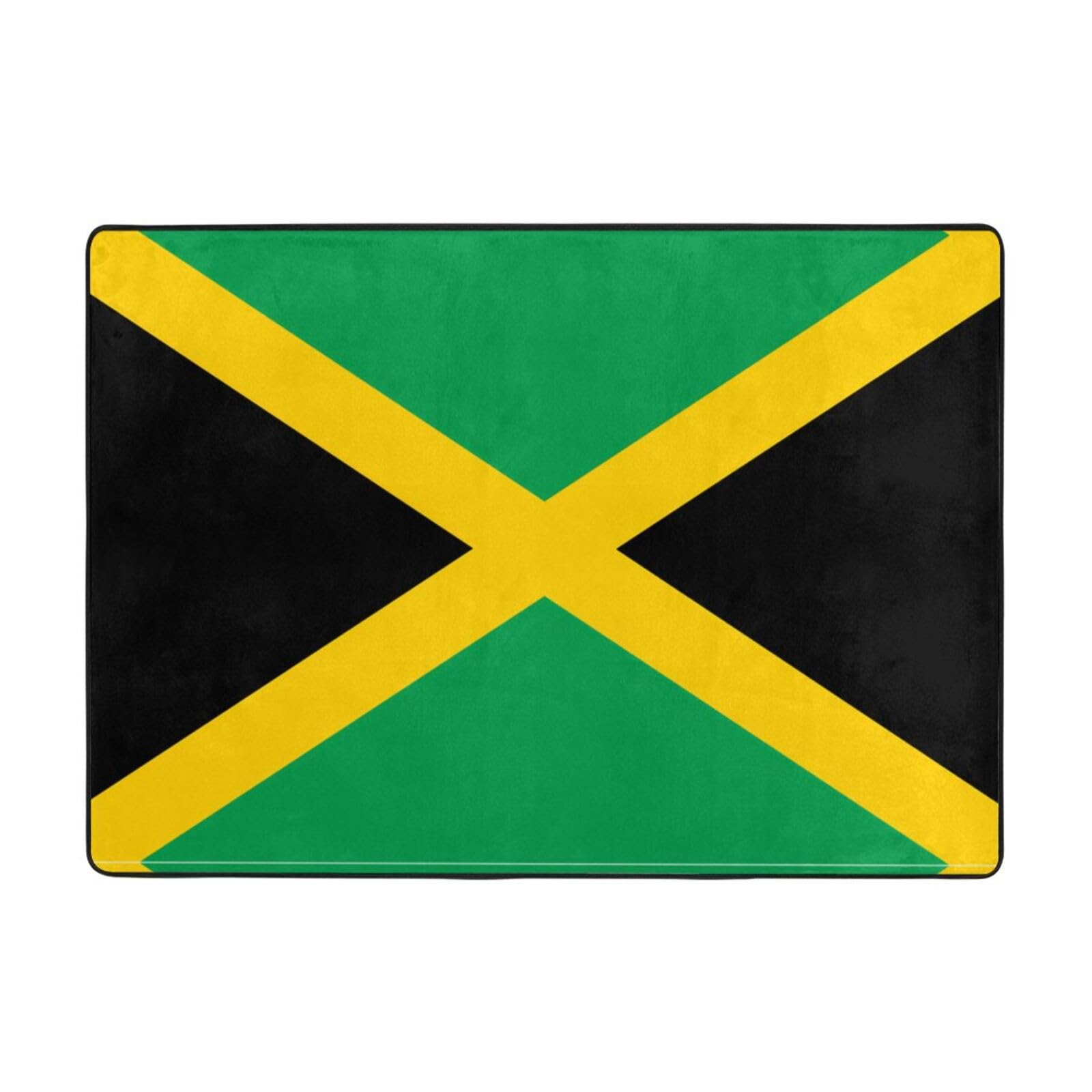 Tapis drapeau de la Jamaïque pour un intérieur chaleureux unique