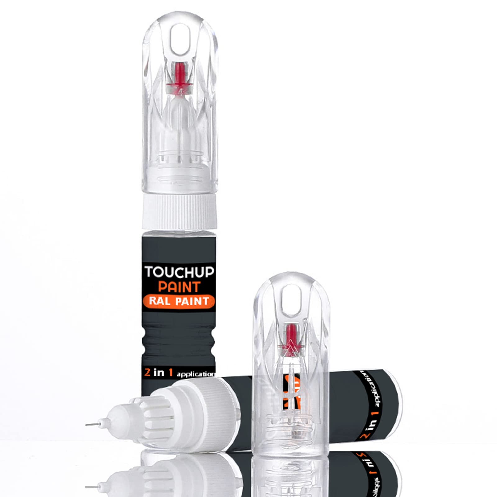 RAL 7016 Anthracite Grey Touch Up Paint Pen, Perfect For Household Appliances, Radiators, Doors, Windows, Skirting