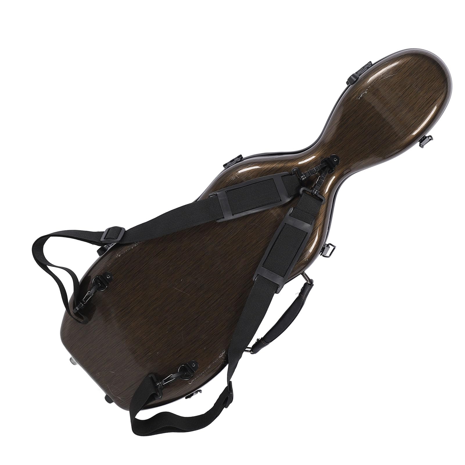 Custodia per Violino in Fibra di Carbonio Design Portatile Ultraleggero con Igrometro per Principianti e Professionisti