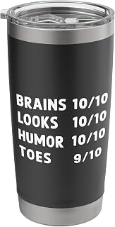 Toe Amputee Funny Humor Toe Amputation Stainless Steel Insulated Tumbler