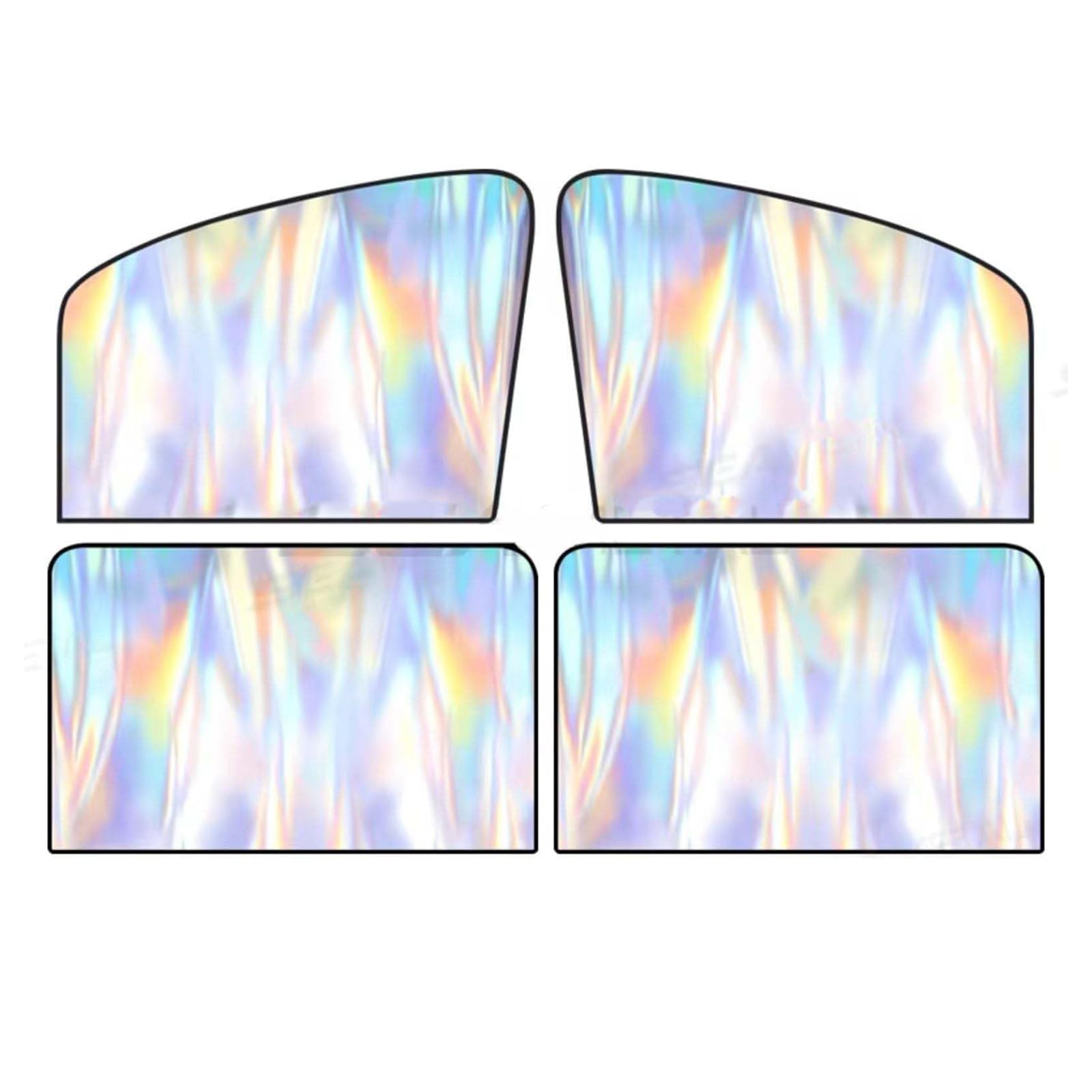 QYETRGF 4 PCS Car Side Window Sunshades, for Hyundai IX 35 LM ix35 2010-2019 Magnetic Car Sunshades Car Sun Shade Windscreen Car Window Shades Shield Visor