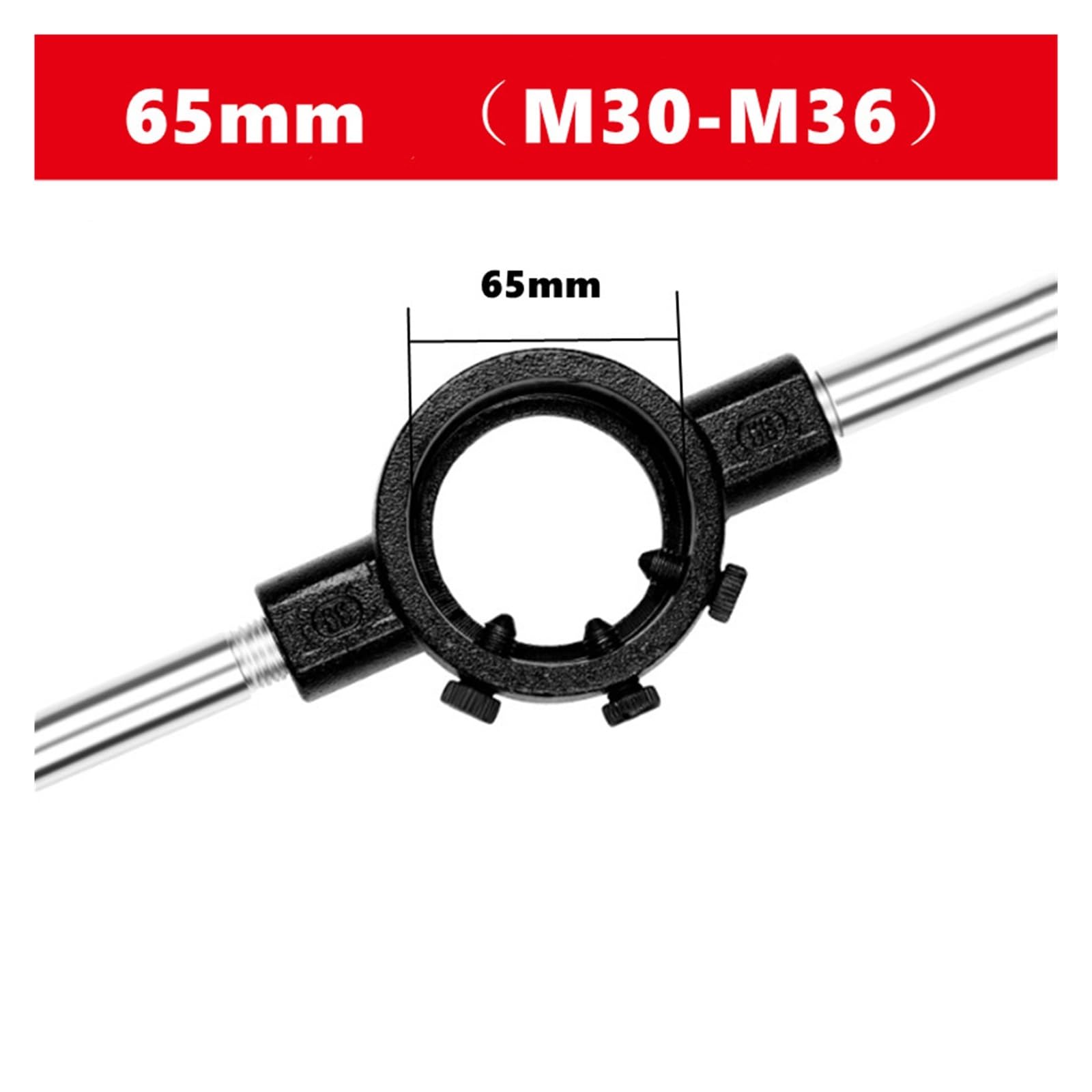 Genérico Llave de matriz circular | Herramienta auxiliar de molde de roscado manual, M1-M70, de alta resistencia