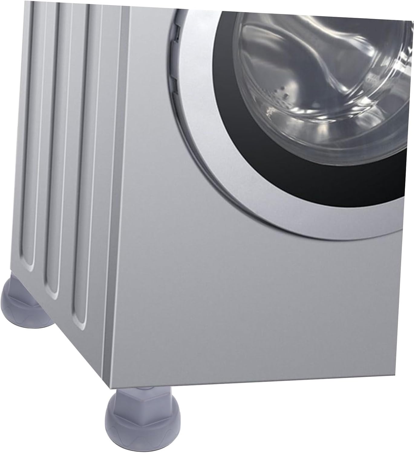 Generic 4pcs Adjustable Vibration Washer Foot Pads for Use Non-slip Dryer Mat Set for Noise Reduction Protects Floors and Furniture Home Laundry Room