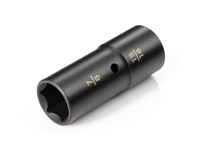Soquete de Impacto Duplo TEKTON com Encaixe de 12,7 mm, 7/8 x 15/16 pol. SIF20909