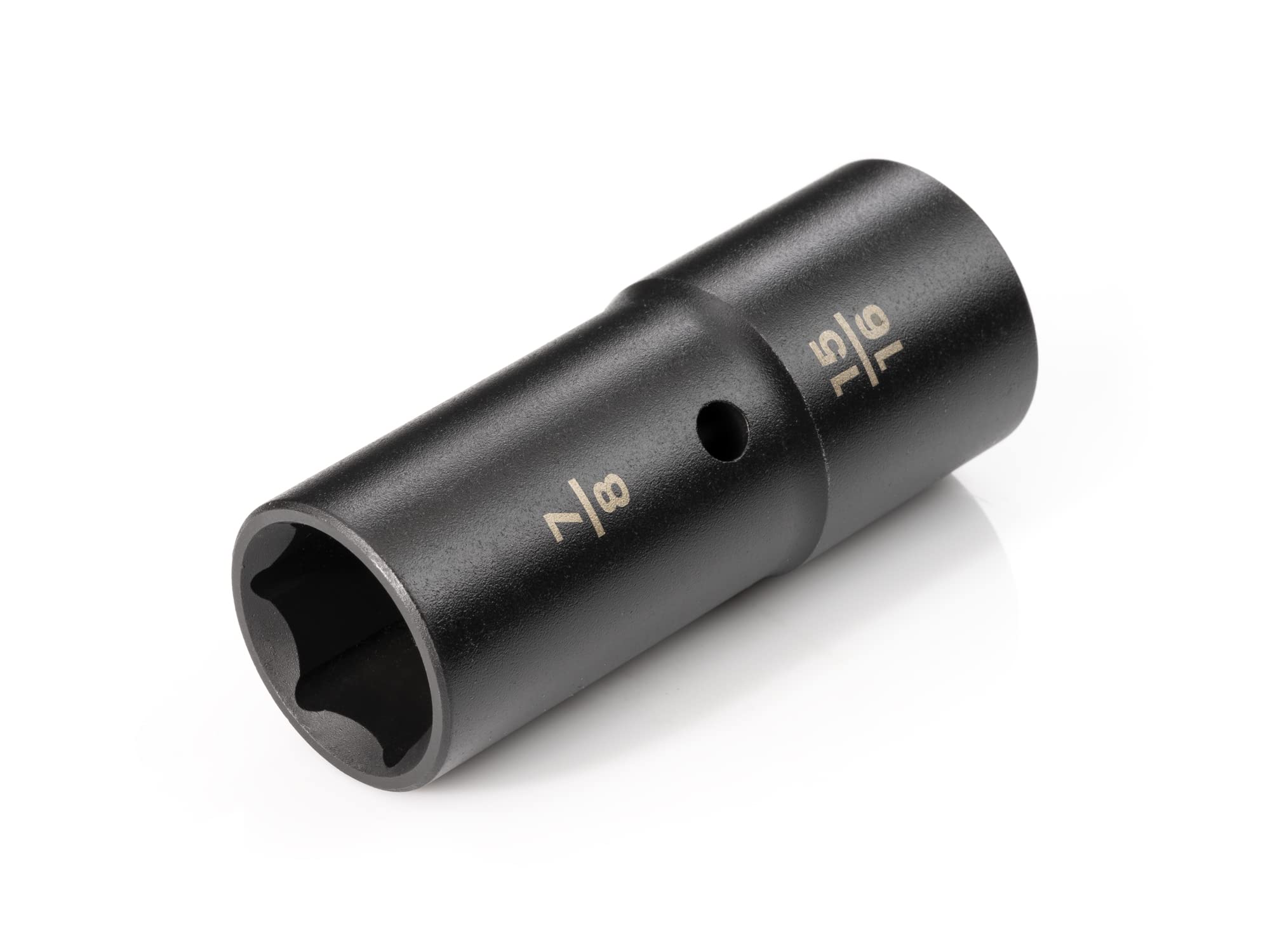 TEKTON 1/2 Inch Drive 7/8 x 15/16 Inch Thin Wall Impact Flip Socket | SIF20909