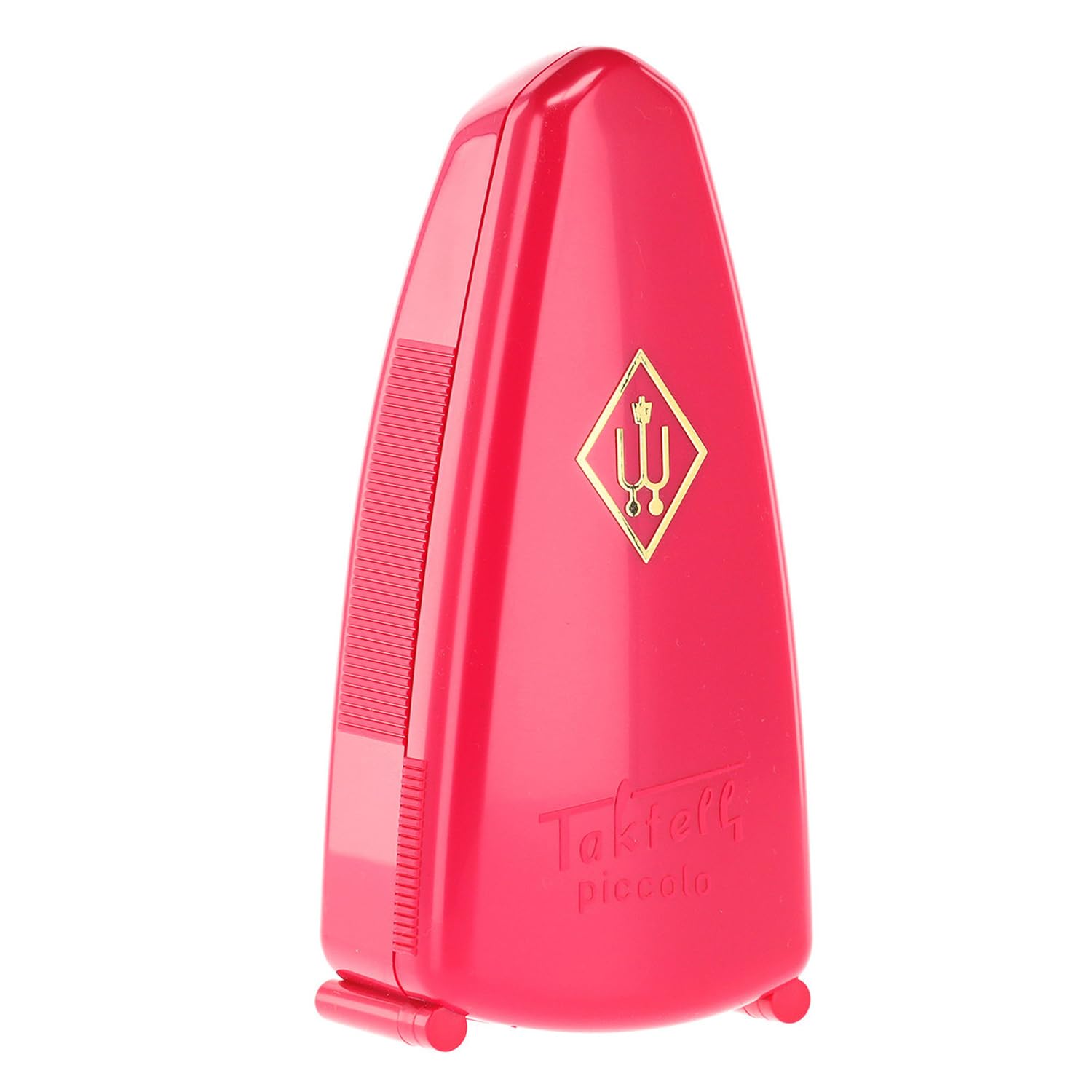 Wittner Taktell Piccolo 830361 mechaniczny metronom ciemnoróżowy ze ściereczką z mikrofibry keepdrum