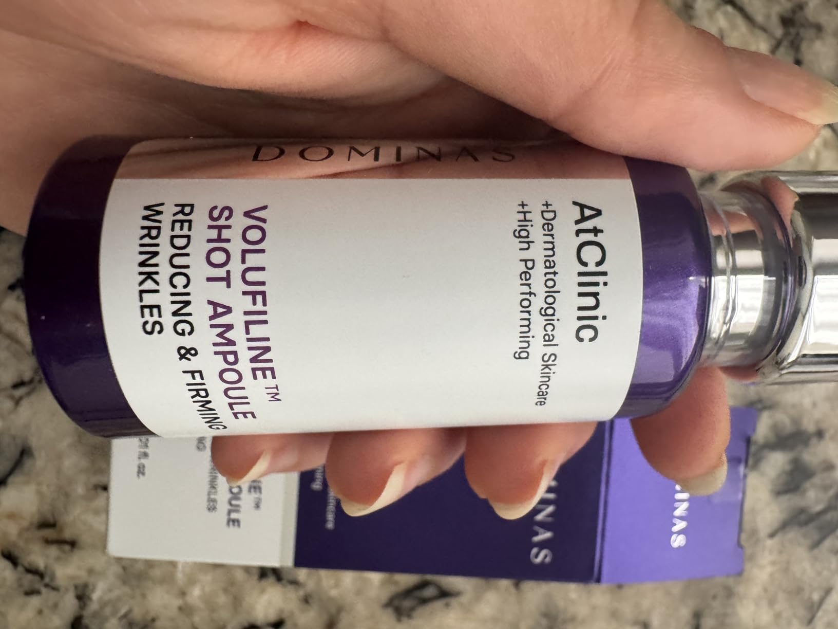 DOMINAS AtClinic Volufiline PDRN Serum - 2 Week Volume & Elasticity Booster with 5% Volufiline, PDRN and Paeonol, Loss of Volume, Fine Lines & Glass Skin Glow, Korean Skincare, 1.01 fl oz