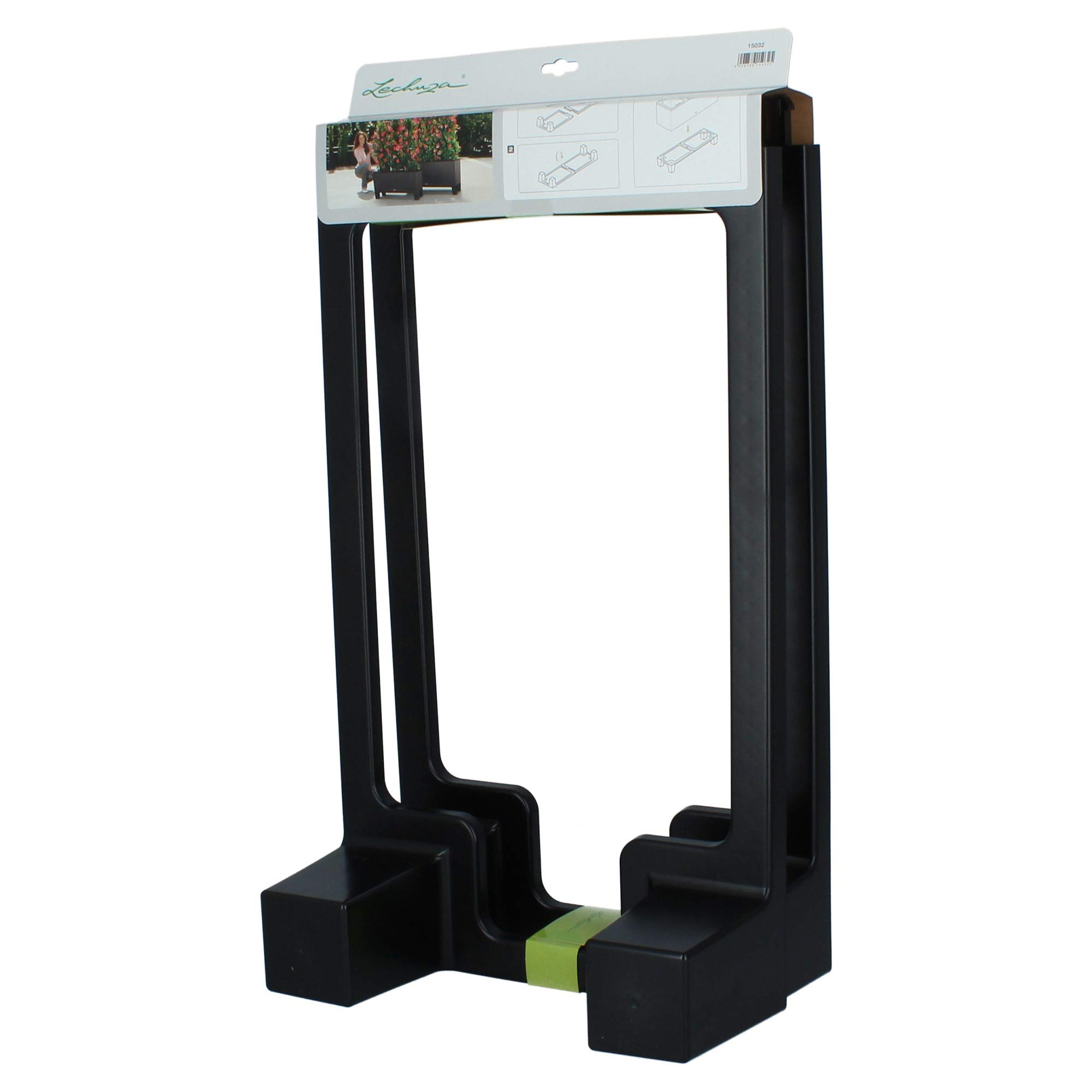 Lechuza Socle d'Exterieur pour Trio Noir 127 x 38 x 15 cm