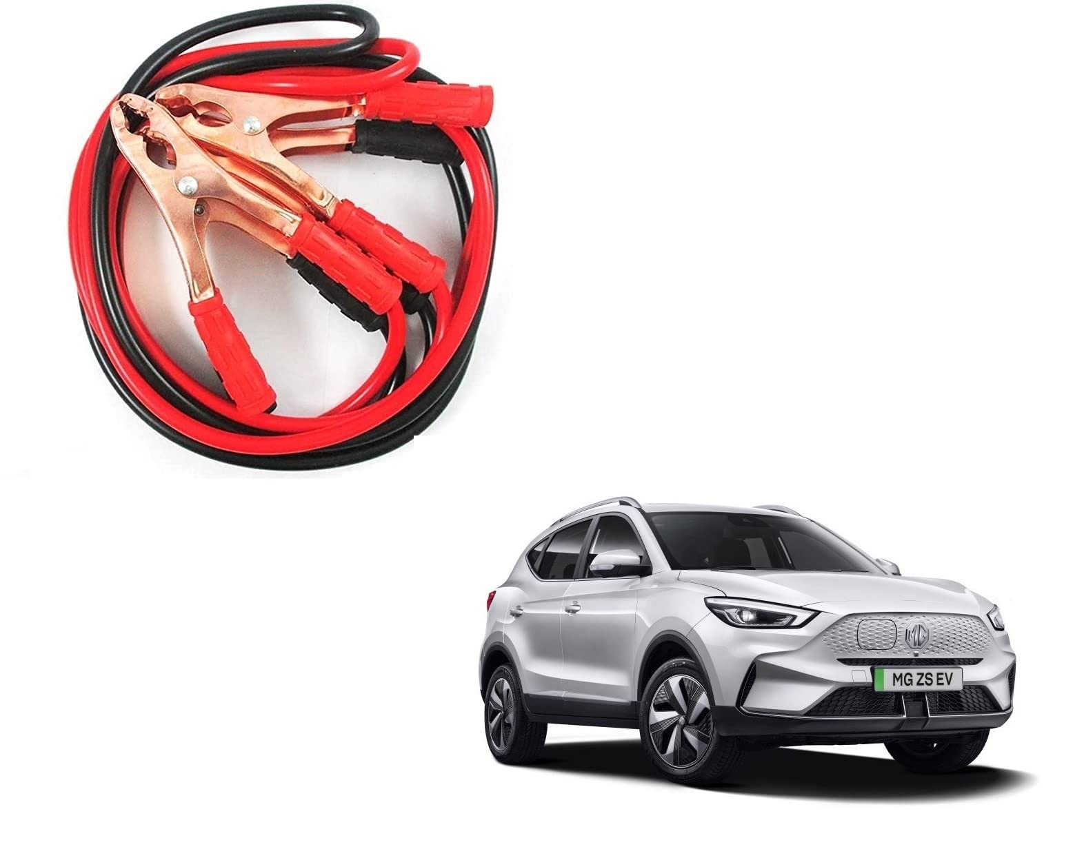 KOZDIKO Car 500 Amp Heavy Duty Jumper Battery 7.5 ft Booster Cables Anti Tangle Copper Core for MG ZS EV-image-27