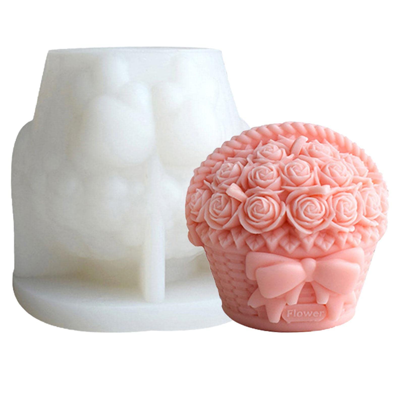 Bloem siliconen mal roze bloem siliconen mallen decoratieve mal maken epoxy mallen kandelaar mallen maken kaarsen decoratie Delr Bloem siliconen mal roze bloem siliconen mallen decoratieve mal maken epoxy mallen kandelaar mallen maken kaarsen decoratie Delr