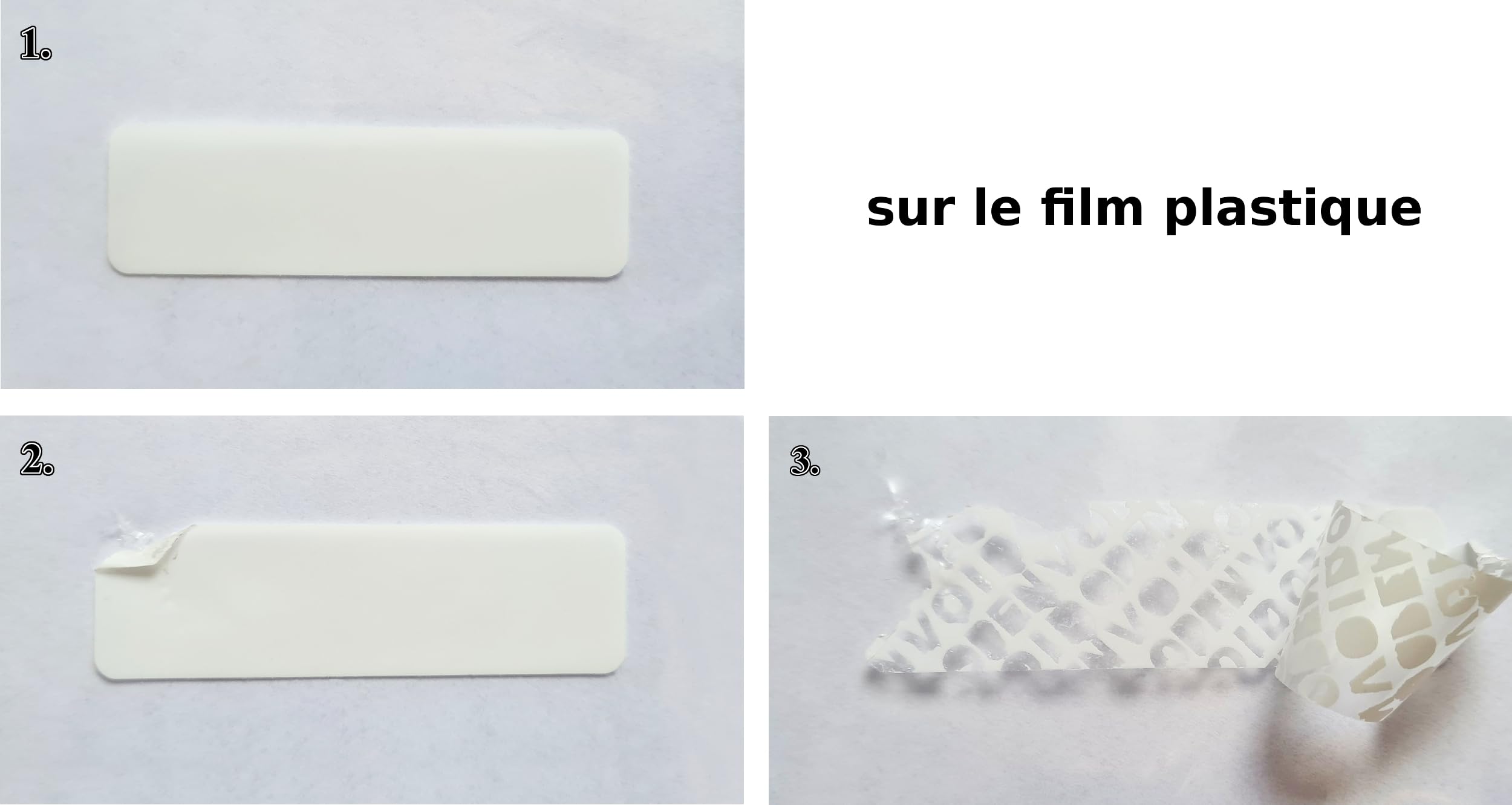 1000 pcs - Sceaux de sécurité - 70 x 20 mm, blanc - VOID sticker labels