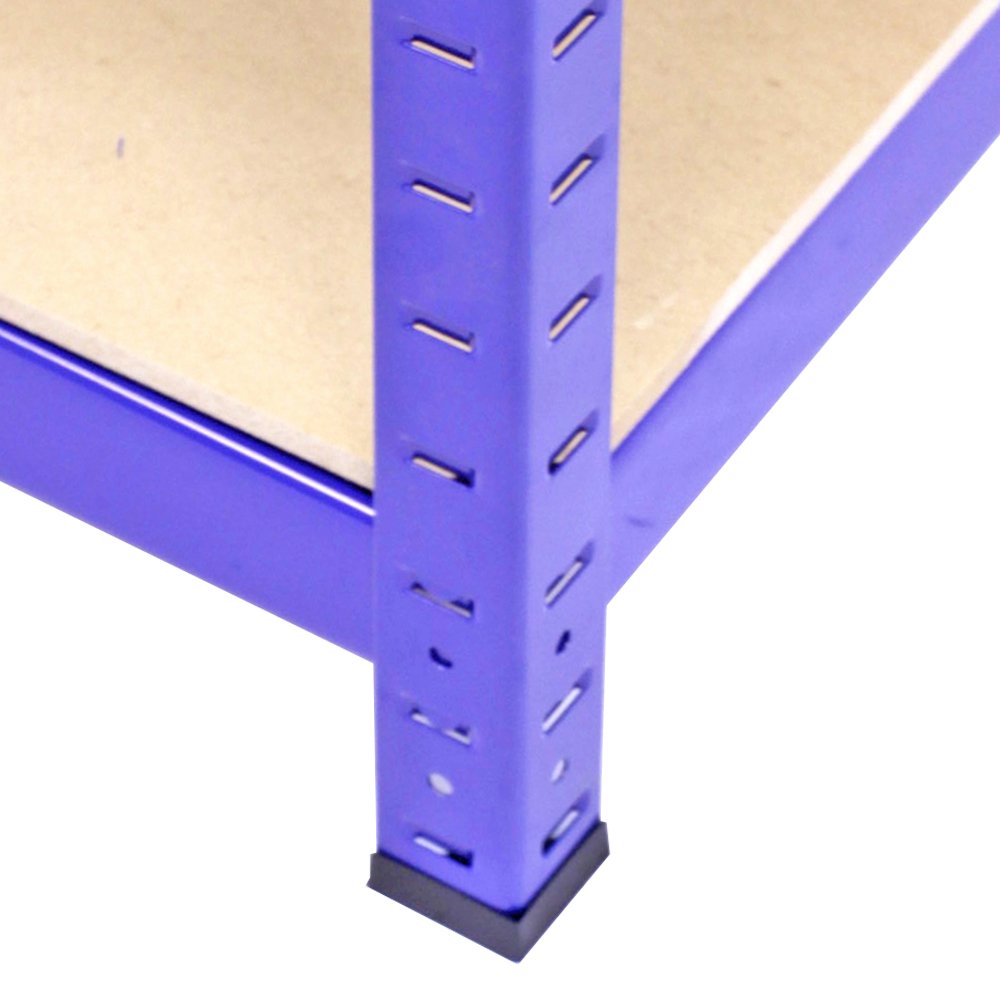Scaffale T-Rax In Acciaio Senza Bulloni Blu 90cm x 45cm x 180cm