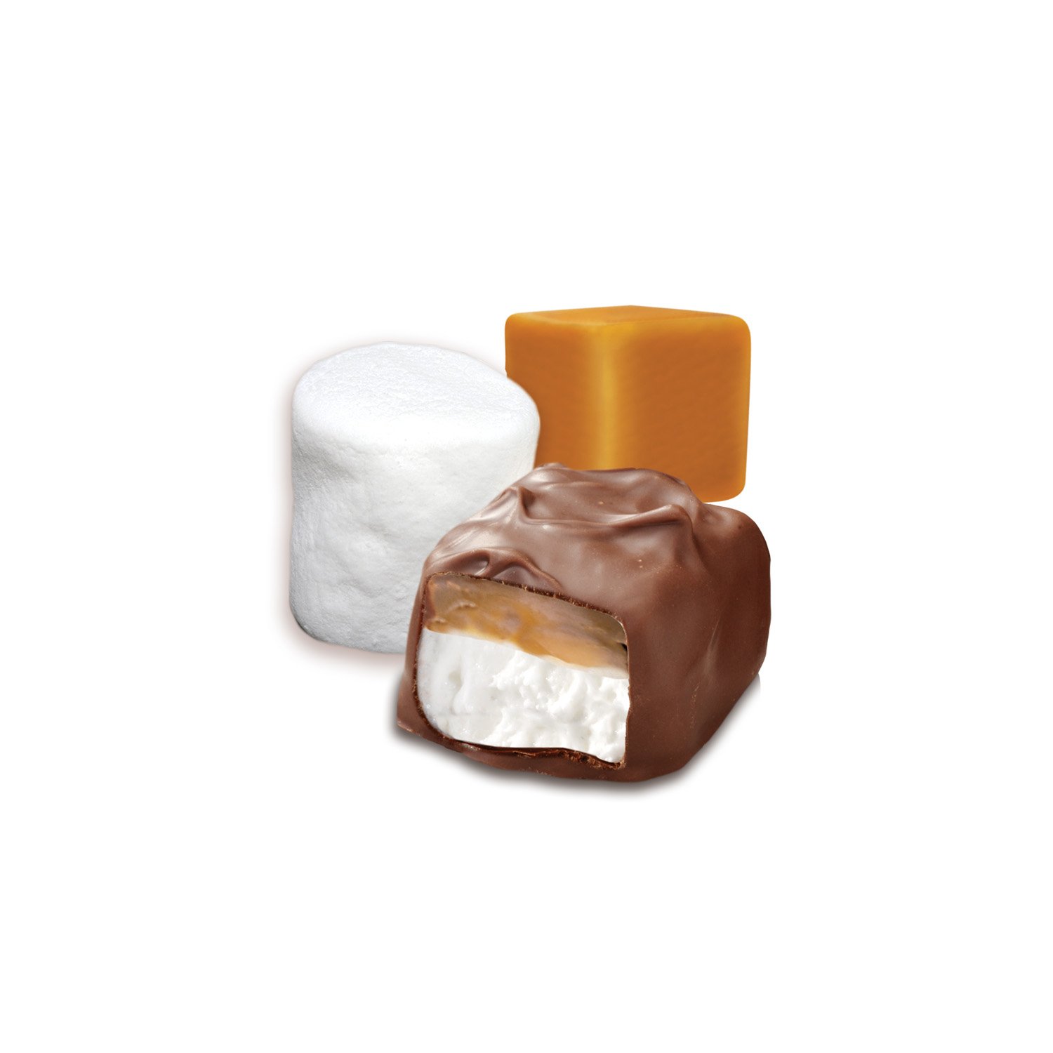 Russell Stover Milk Chocolate Marshmallow & Caramel Peg Bag