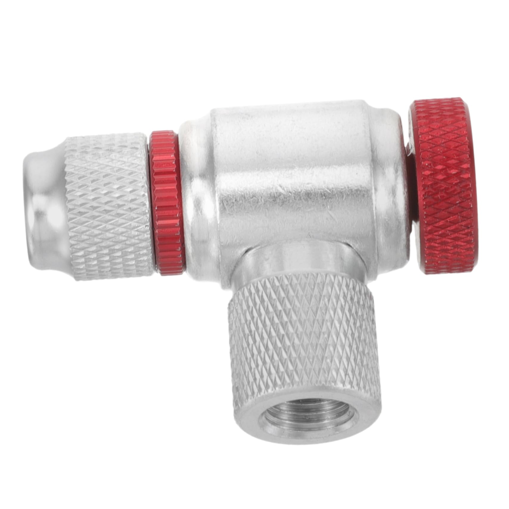 Toddmomy Metal Material Co2 Inflator Nozzle Bike Pump Supplies for Road Bike Pumps