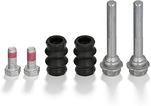 OUKENS Hinterradbremssattelbolzen Rear Brake Caliper Slider Pin Guide Bolt Kit Metal + Rubber BCF1346B Suitable for Transporter T4