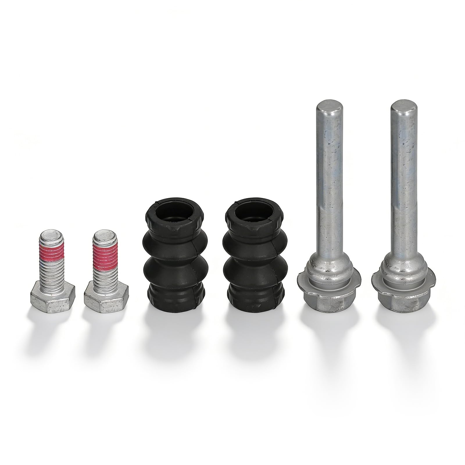 OUKENS Set di perni di scorrimento pinza freno, metallo + gomma Kit di bulloni guida perni di scorrimento pinza freno posteriore BCF1346B Adatto per Transporter T4
