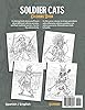 soldier cats coloring book: Relax coloring legendary soldier cats, with information about their times, weapons and enemies. Ideal for teenagers and ... battles and history. In English and Spanish. #1