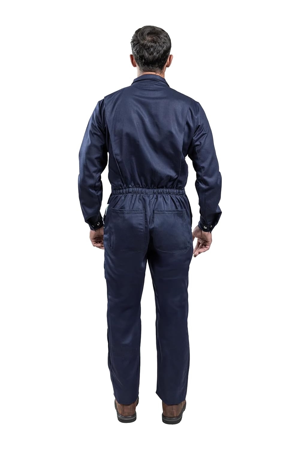 Enespro National Safety Apparel C88UJ3X32 FR UltraSoft Coverall, 3X-Large, Navy