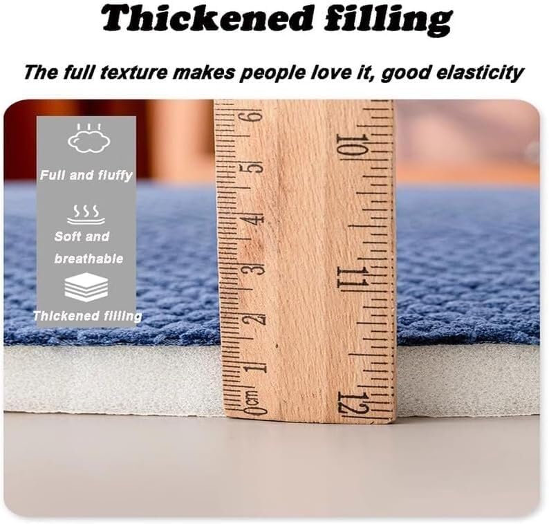 屋外/屋内パティオポーチ用ベンチクッション ブランコクッション 48/40/60 x 12/14/16/18インチ シート家具クッシ