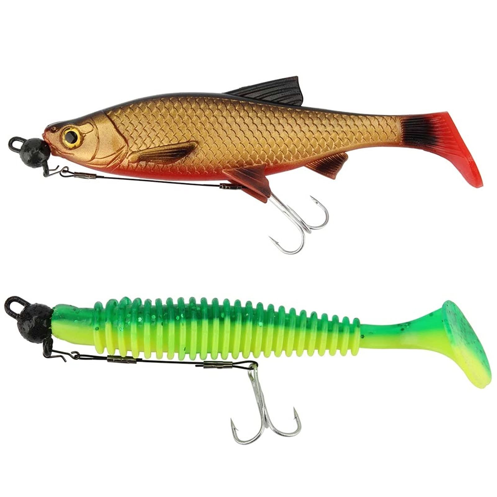 Ensemble d'hameçons de pêche à tête plombée, hameçons de pêche en mer, hameçons de 7 g à 50 g