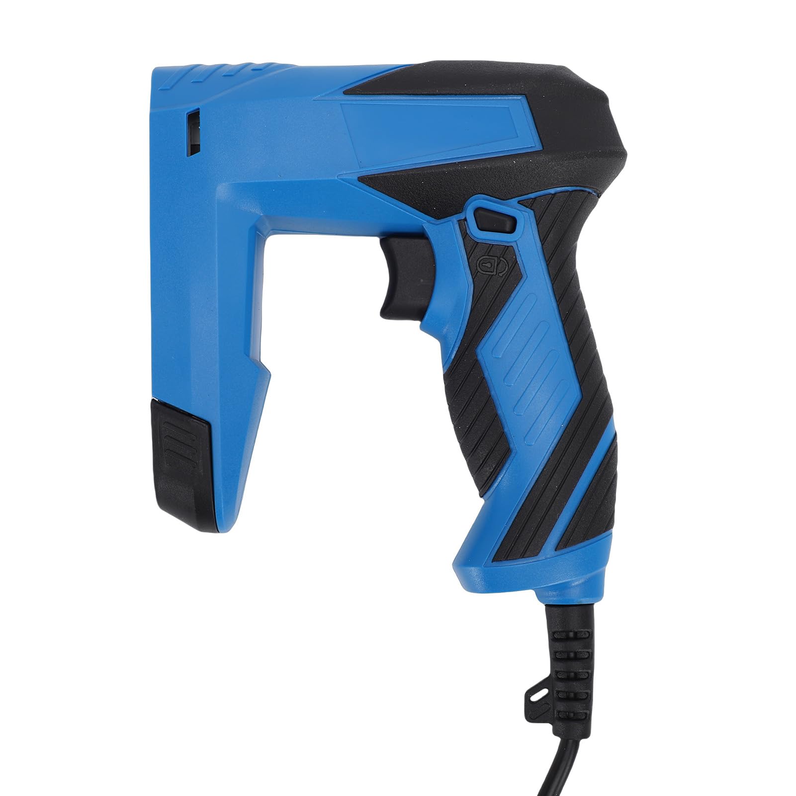 YWBL-WH Pistola Grapadora Eléctrica, Clavadora Grapadora Eléctrica Compacta y Liviana para Reparación de Muebles de Carpintería, con Compartimento de Carga Inferior y 3 Interruptores de (Enchufe de