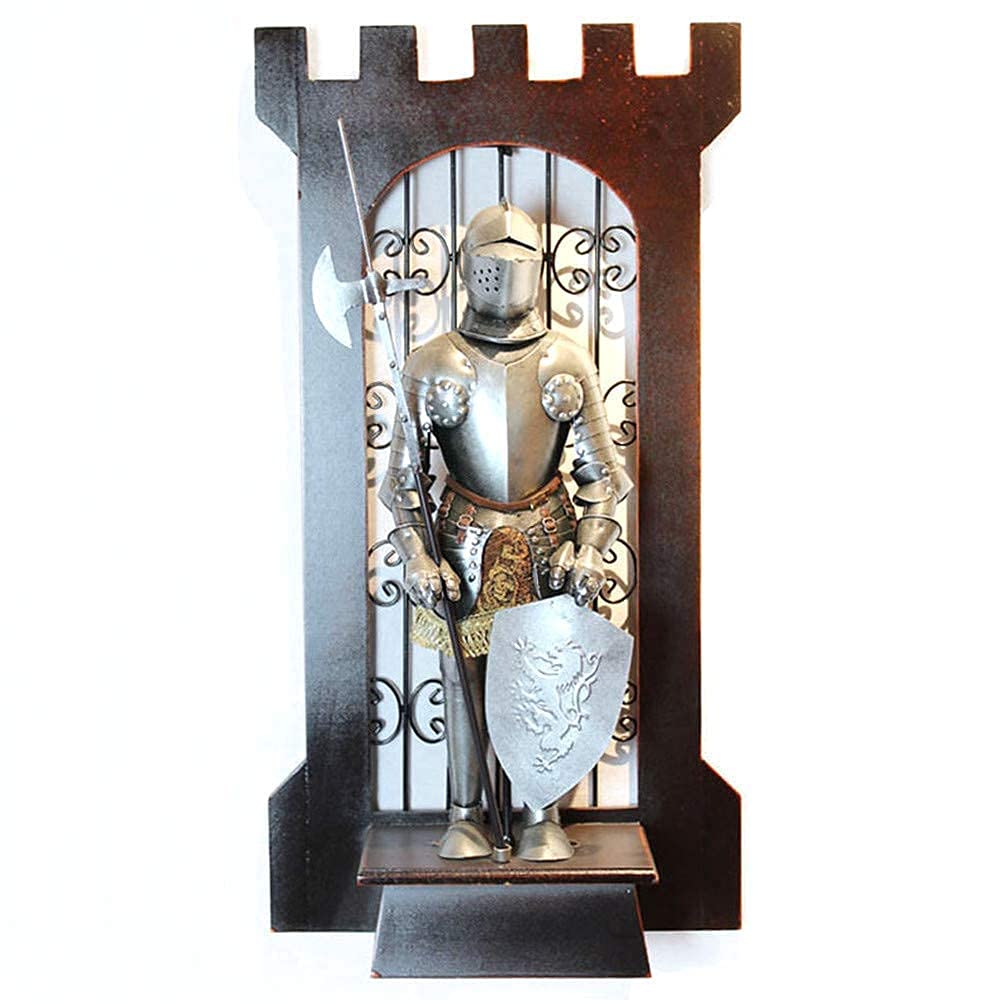 Buy 24 '' Valiant sman Statue Wall Hanging Art, Brave Lionheart Knight