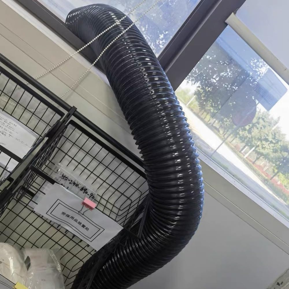 Conducto De Admisión De Aire Flexible De 51mm, Manguera De Ventilación Para Secadora De Silicona, Conducto De Admisión De Aire Robusto, Tubo Entrada De Freno(2m(6.5ft) x45mm(1 3/4"))