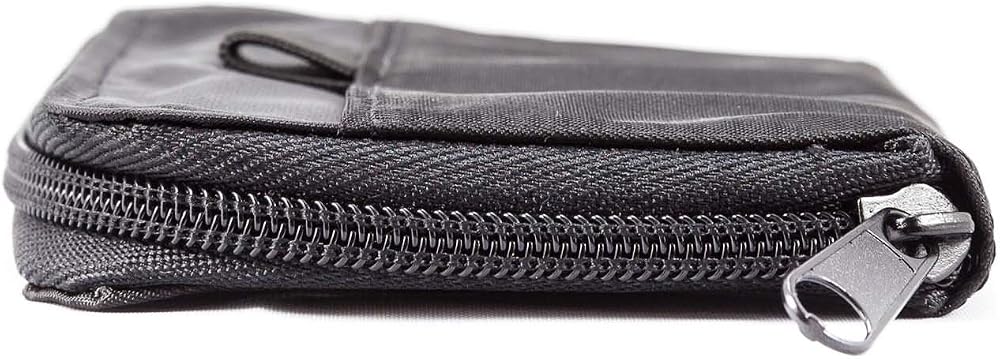 Big Skinny Women's Lynx Zippered Slim Wallet, Holds Up to 30 Cards