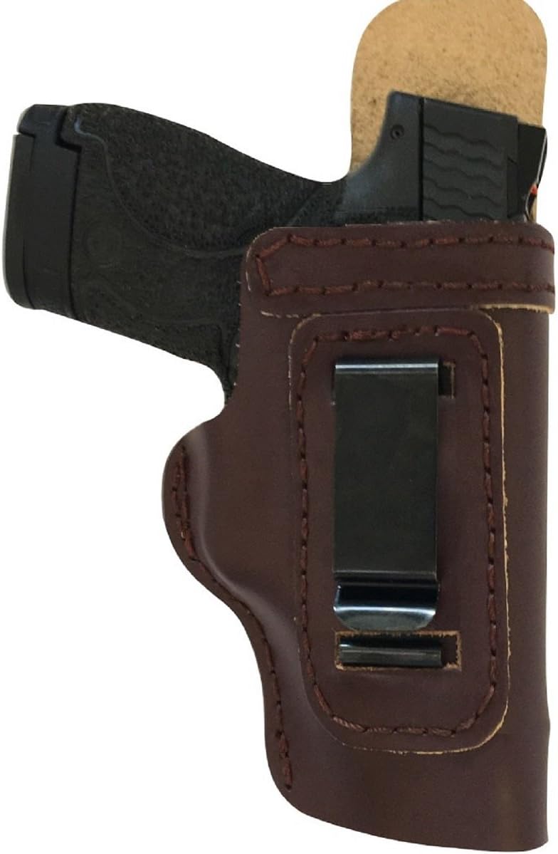 Custom Made Hand FIT Leather Holster Mahogany RH Right IWB/Body Shield COLT 1903