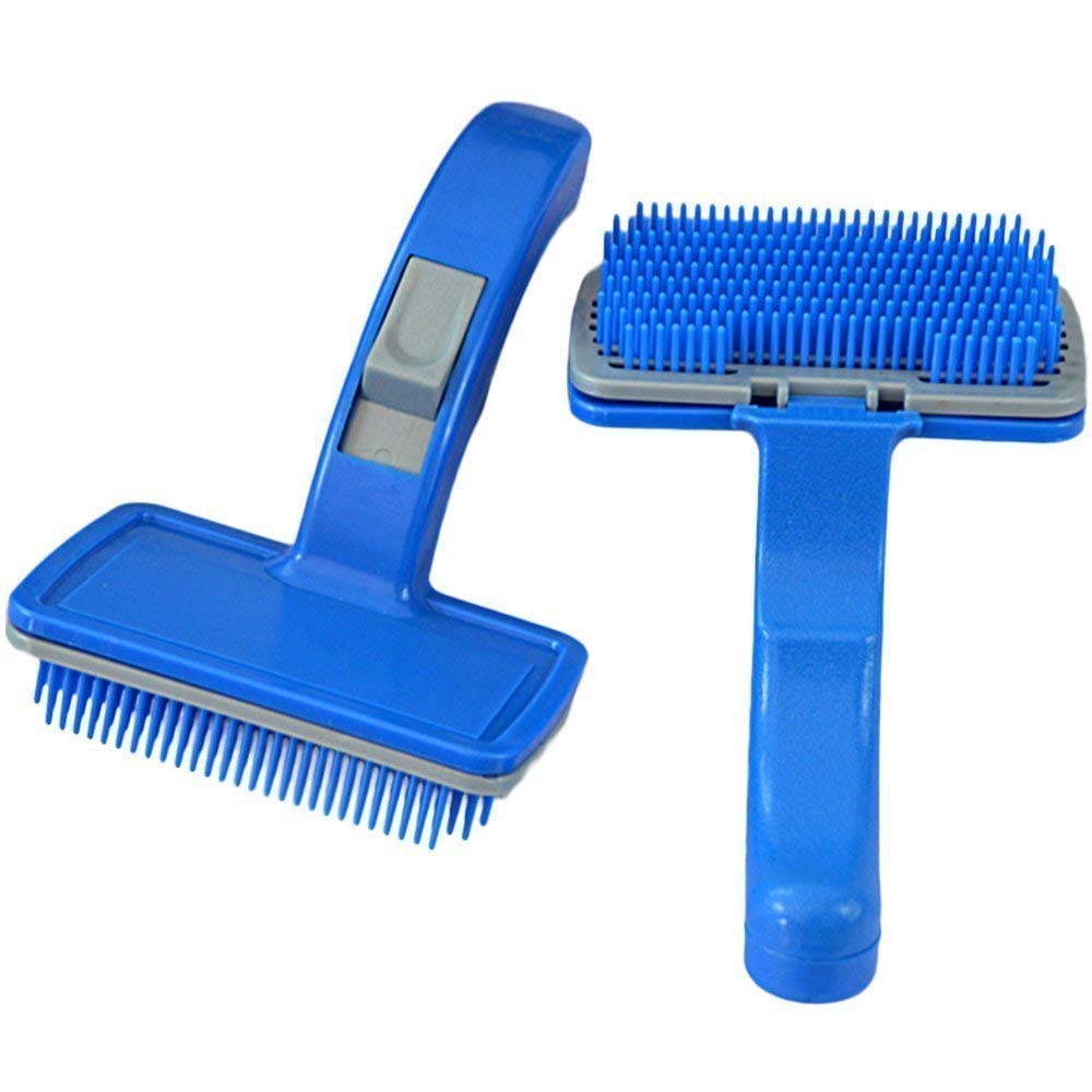 Pets Empire Dog Cat Self Cleaning Slicker Brush Comb (Large) (B06XJQ9HQN) Amazon Price History, Amazon Price Tracker