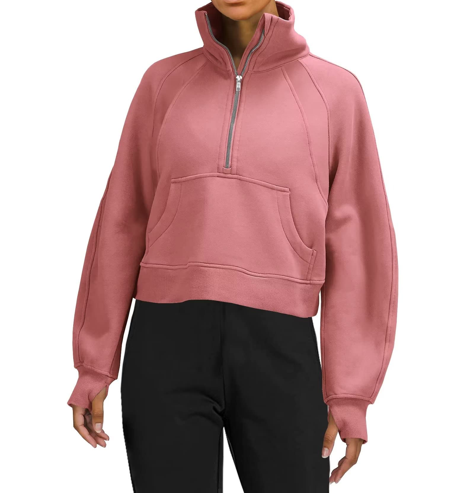 LEEDYA Women's Half Zip Pullover