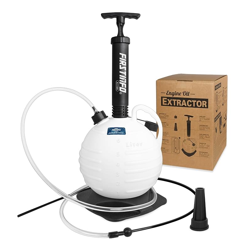 Extrator Manual de Óleo por Vácuo FIRSTINFO TOOLS A1116H com Tanque de 6 L e Mangueira de 149,9 cm