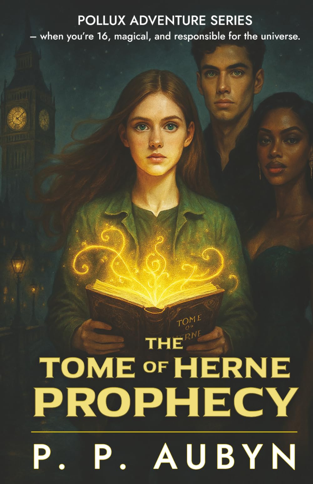 The Tome of Herne Prophecy: All sixteen-year-old Polly wanted was a normal birthday with her friends. What she got instead? A haunted book that knows ... Kaidaluminiere Chronicles: Dragons of Light)