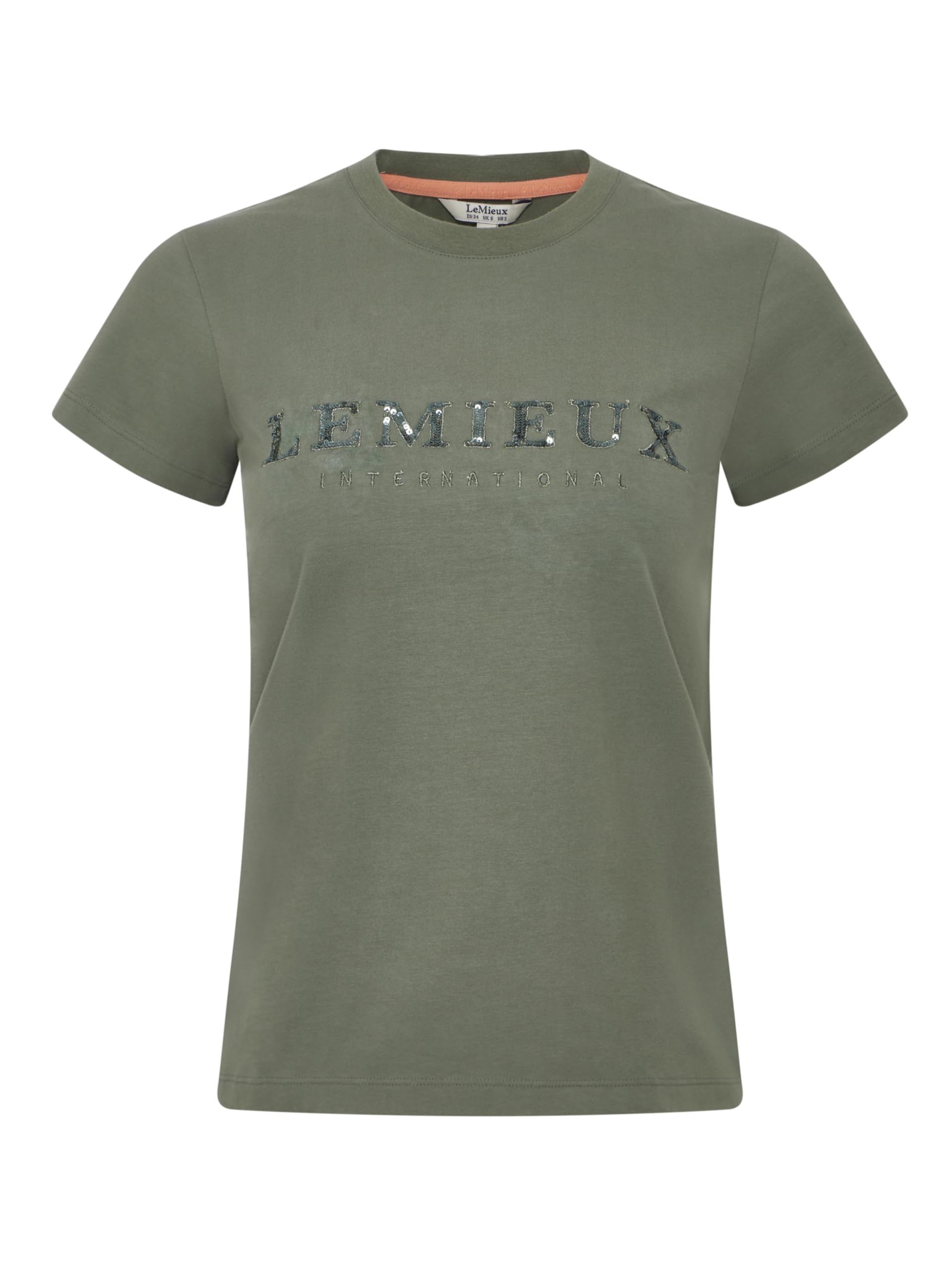 Lemieux Women's Rosemary Classique Sparkle T-Shirt - Comfortable Classic Fit - Sweat Wicking Fabric - Uk16