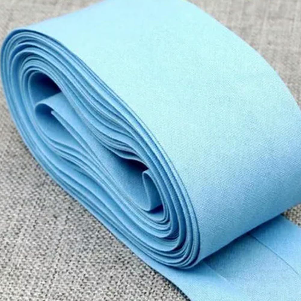VICIYOO Cotton Bias Binding Tape Size 4cm 40mm 5 Meters Super Wide Fold Tape Diy Handmade Sewing Material Cloth Tape Ribbon