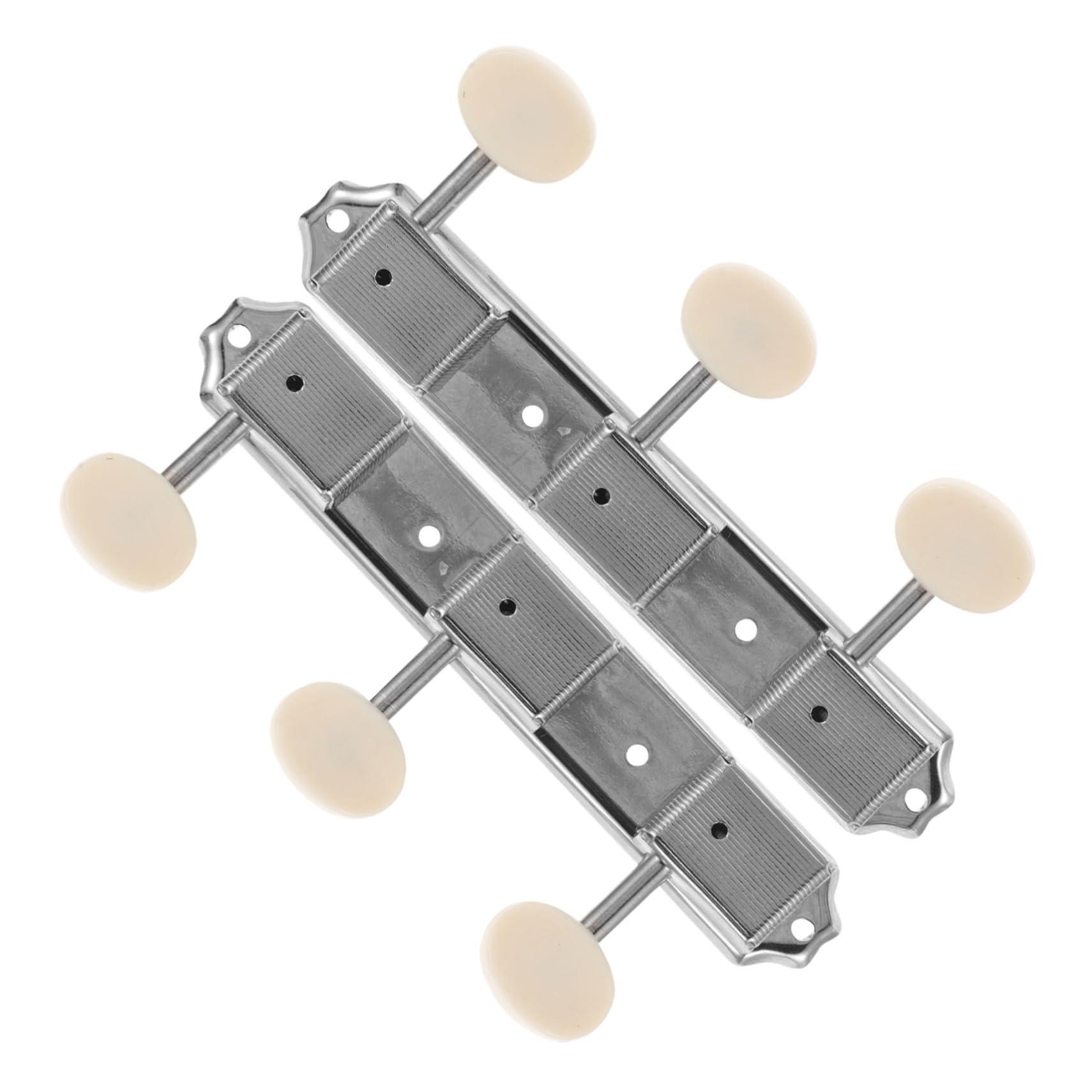YARNOW 1 Paio Di Accordatori Per Strumenti Musicali Manopole Per Chitarra Elettrica Accordatori Per Chitarra Elettrica Accordatori Per Chitarra Elettrica In Metallo Argentato