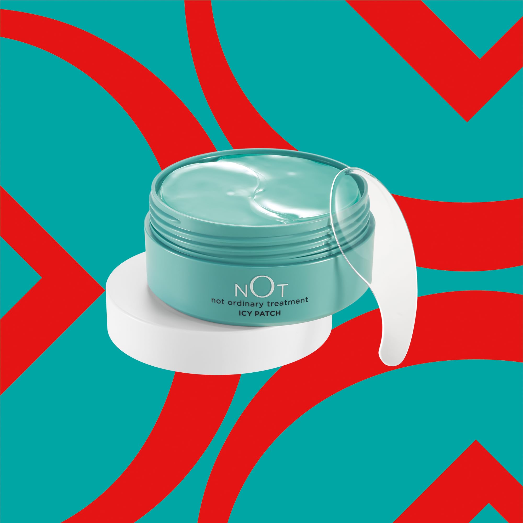 Collistar Not Icy Patch, Anti Stress, Anti ageing, Azione Levigante, Senza Siliconi, Senza Alcool, 1x60 Patches